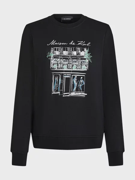 Свитшот Karl Lagerfeld черный