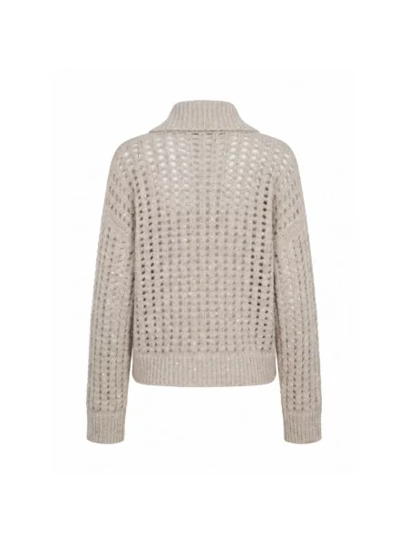 Lekki sweter Peserico szary