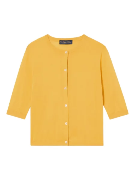 Cardigan Brooks Brothers galben