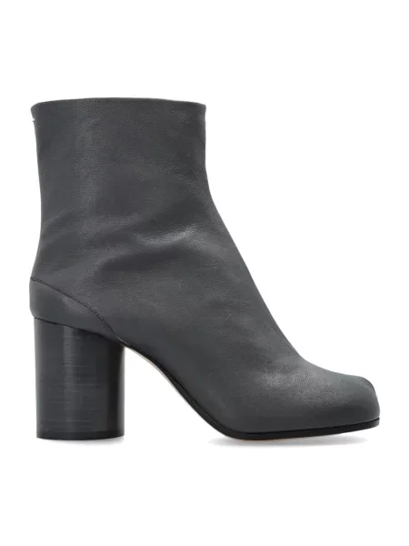 Botki Maison Margiela skórzane szare