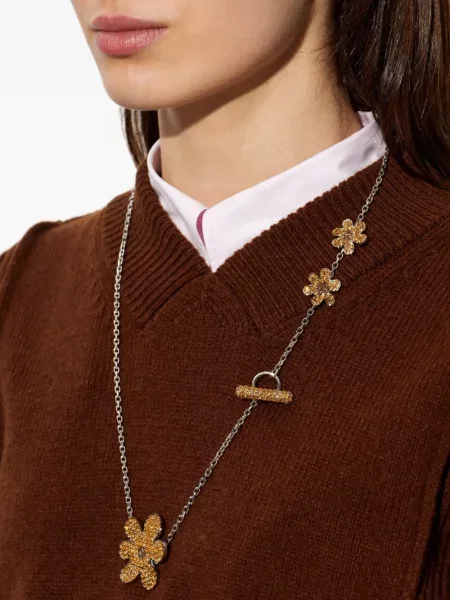 Colier Marni cu model floral