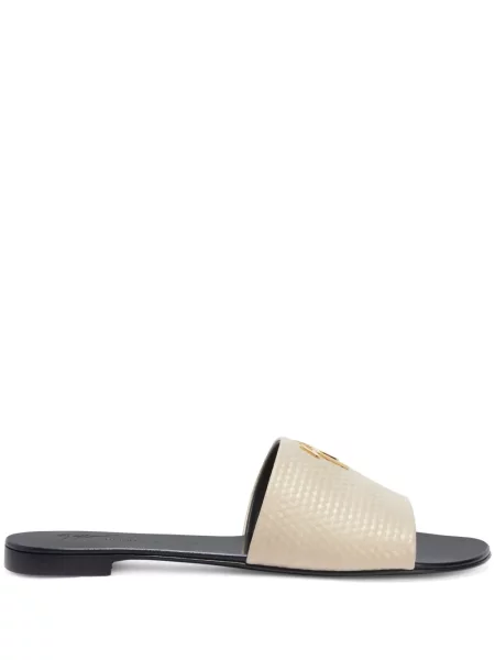 Papuci Giuseppe Zanotti cu imprimeu geometric