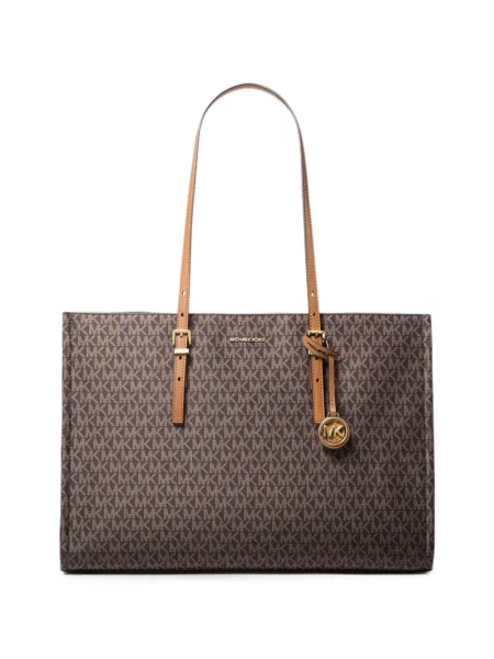 Geantă shopper Michael Kors maro