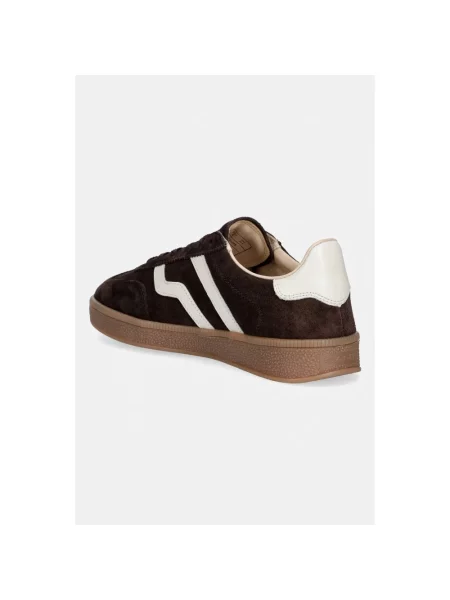 Sneakersy Gant brązowe