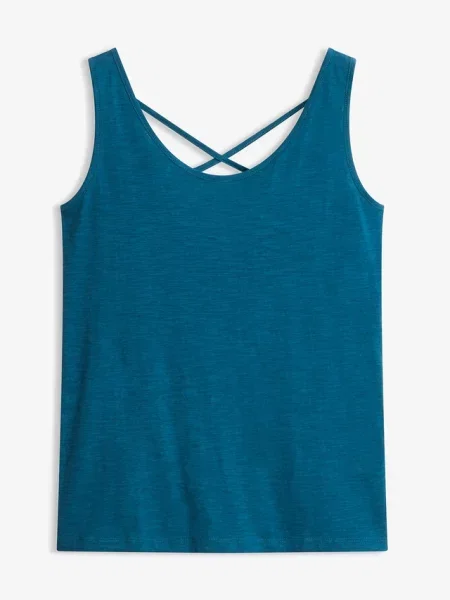 Top Bonprix niebieski