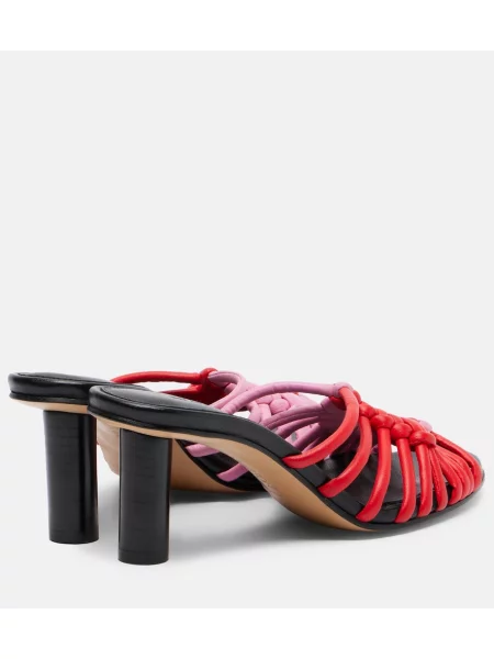 Sandale Jw Anderson din piele roșu