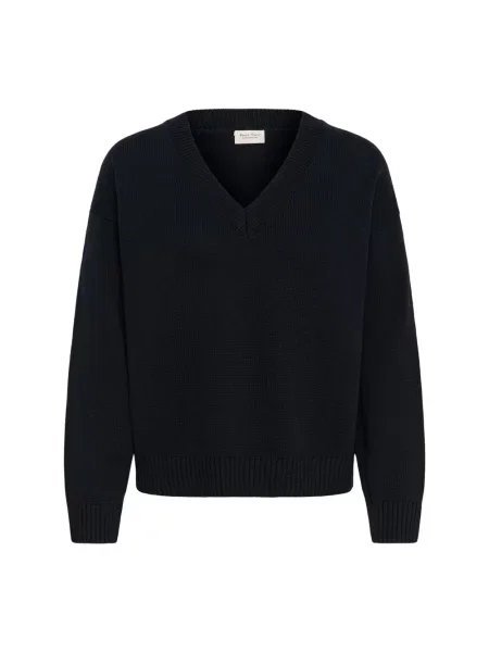 Dzianinowy sweter Part Two niebieski