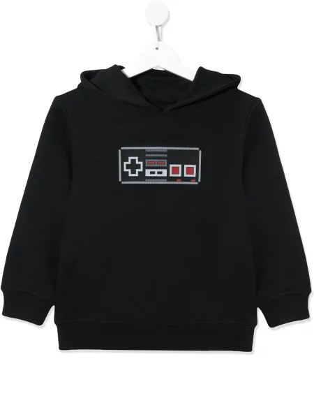 Bluza z kapturem dziecięca Mostly Heard Rarely Seen 8-bit szara