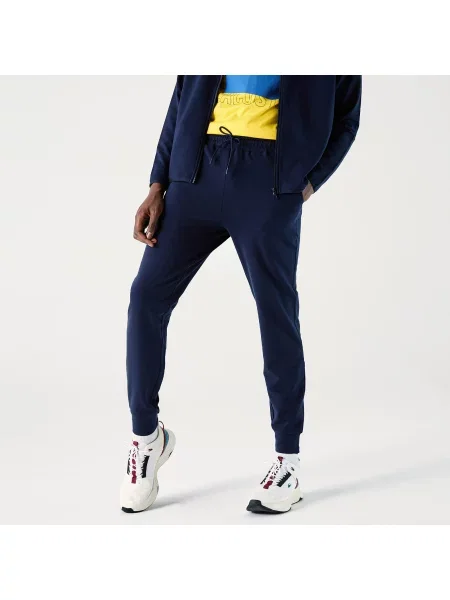 Lacoste Spodnie Dresowe granatowe