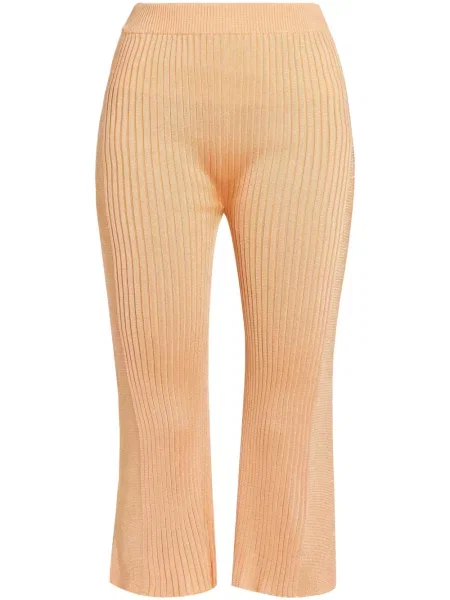 Cropp pantaloni Jil Sander portocaliu