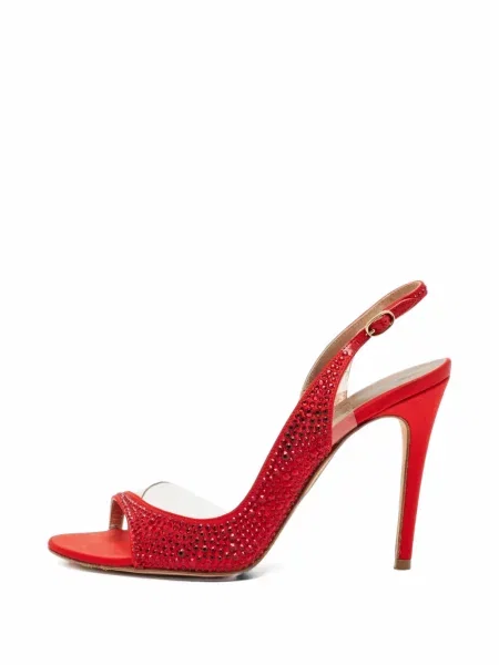 Sandale Gina slingback roșu