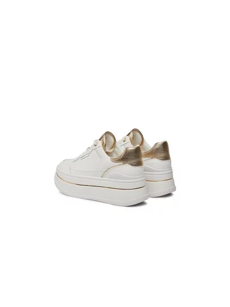 Sneakersy MICHAEL Michael Kors Hayes Lace Up biela