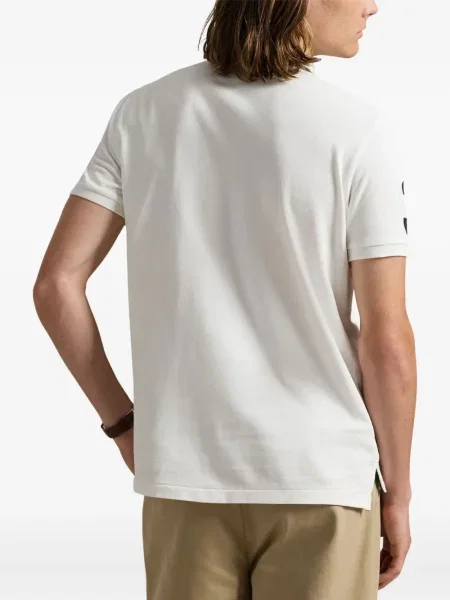 Șapcă Polo Ralph Lauren de mătase cu broderie cu dungi negru