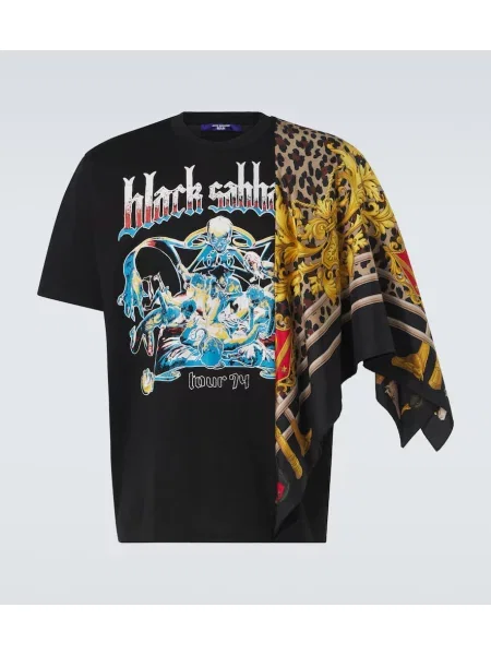 Tricou Junya Watanabe din jerseu negru