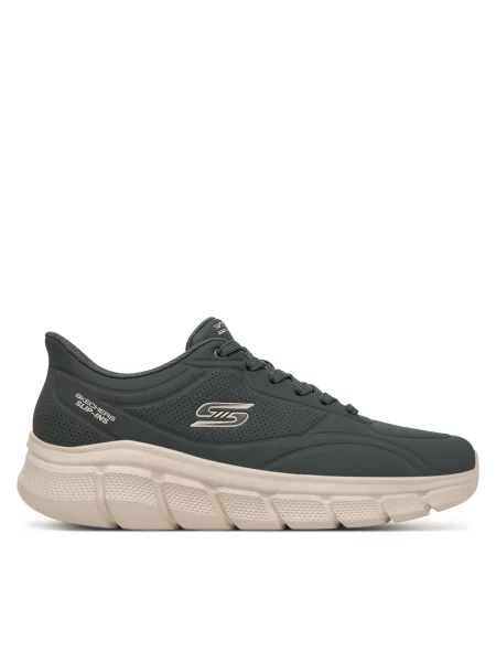 Sneakers Skechers Bobs B Flex închis verde