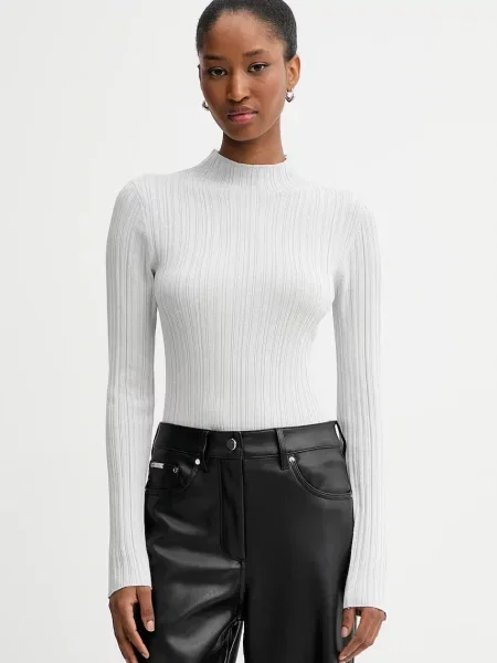 Calvin Klein Jeans pulover alb