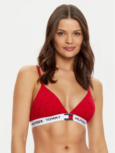 Tommy Hilfiger Biustonosz braletka czerwony