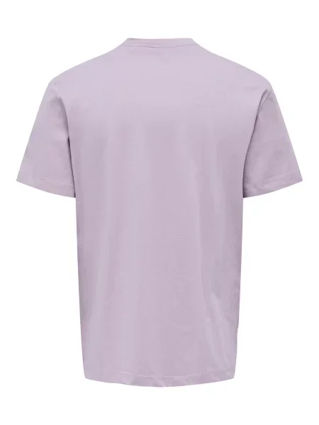 Only & Sons Tricou MAX mauve