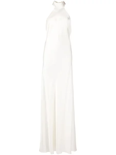 Haljina Michelle Mason otvorena leđa bijela