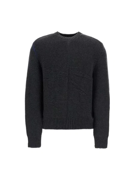 Sweter Burberry czarny