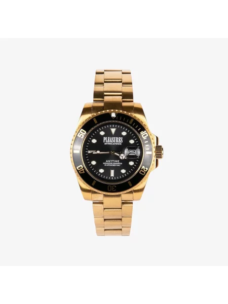Ceasuri PLEASURES Anytime Watch Gold/Black Gold/ Black Universal negru