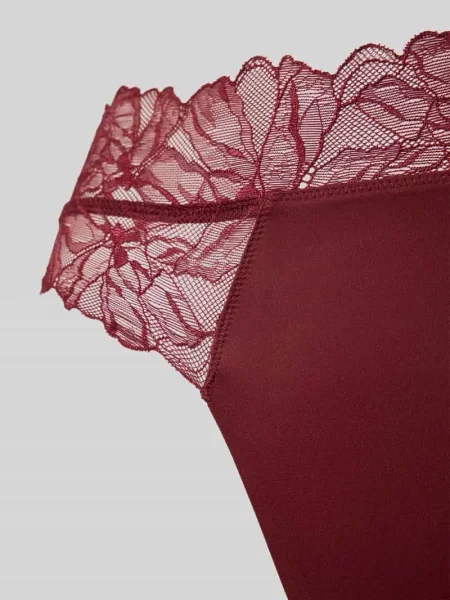 Stringi o kroju slim fit z obszyciem koronką Calvin Klein Underwear