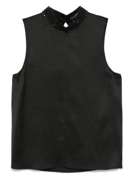 Top Tom Ford de mătase negru