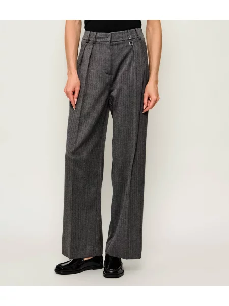 Patrizia Pepe Pantaloni | Relaxed fit gri
