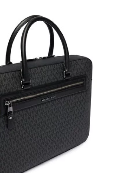 Torba za laptop MICHAEL Michael Kors Jet Set crna
