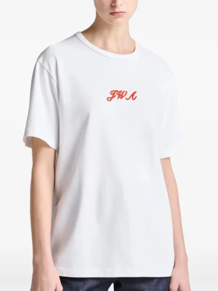 Μπλούζα Jw Anderson με κέντημα λευκό