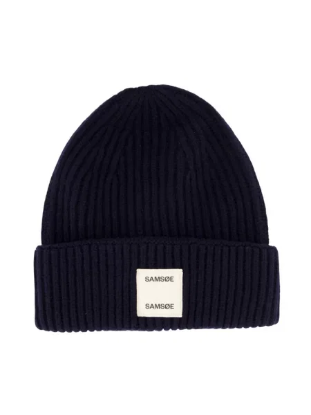 Samsøe Samsøe Samsoe W Beanie Salute Universal niebieska