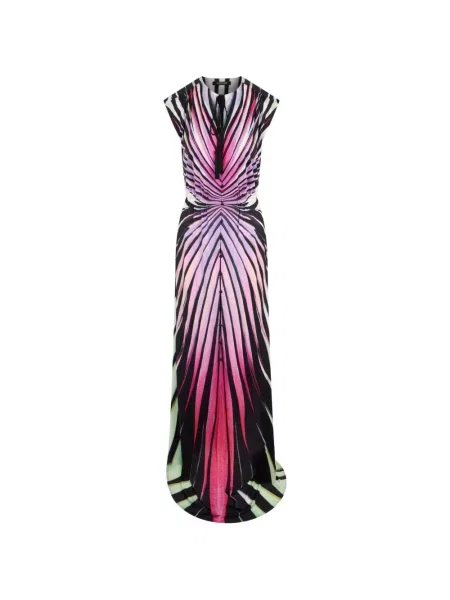 Rochie maxi Roberto Cavalli negru