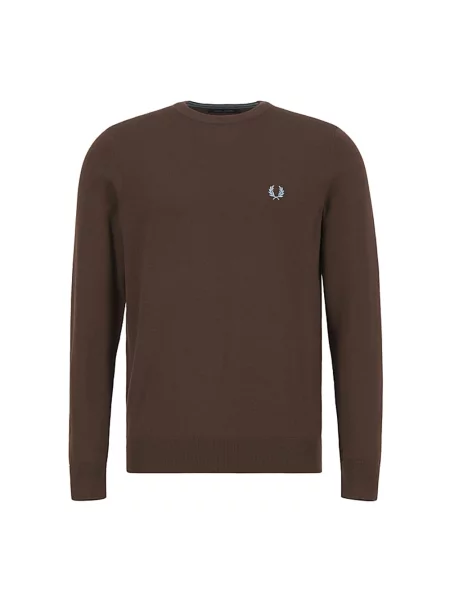 Sweter Fred Perry brązowy