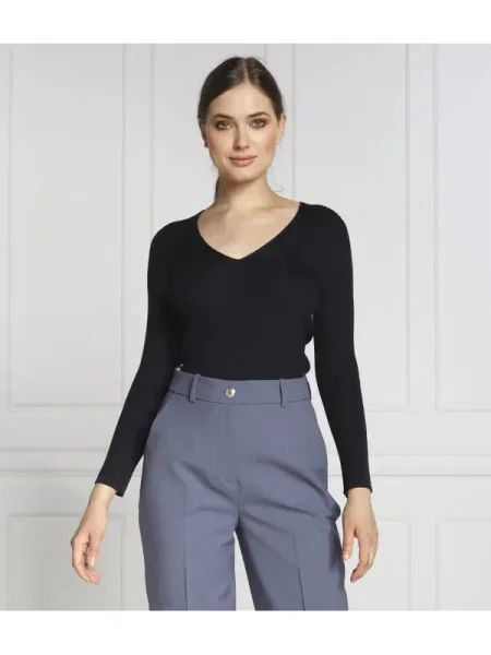 Emporio Armani De mătase pulover cu adaos de cașmir