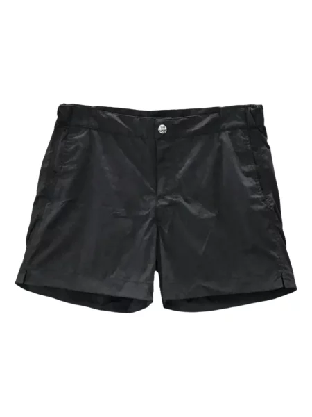 Pantaloni scurți Chrome Hearts cu motiv cu inimi negru