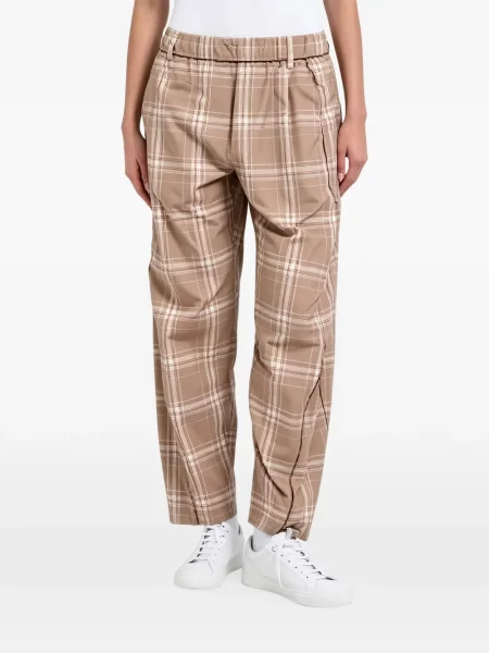 Pantaloni Brunello Cucinelli în carouri