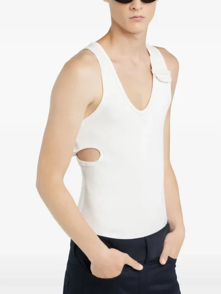 Риза Courreges бяло