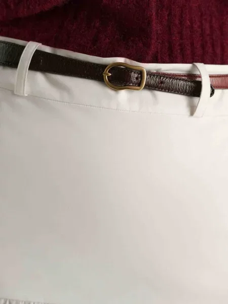 Cu centură curea Dorothee Schumacher din piele maro