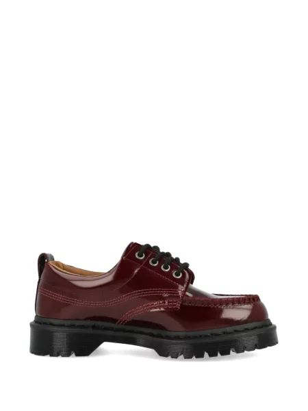 Oxford Dr. Martens din piele roșu