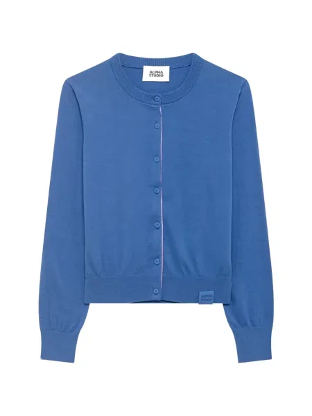 Kardigan Alpha Studio niebieski