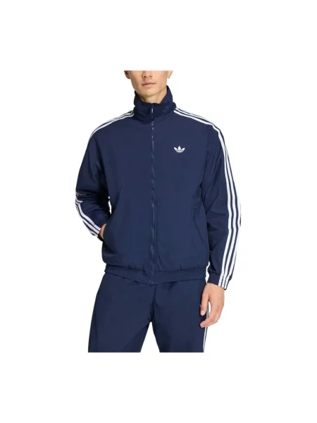 Kurtka Adidas do biegania niebieska