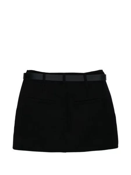 Cu centură fustă Elisabetta Franchi negru