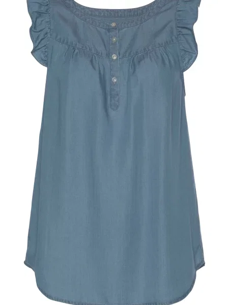 LASCANA Bluza moder denim