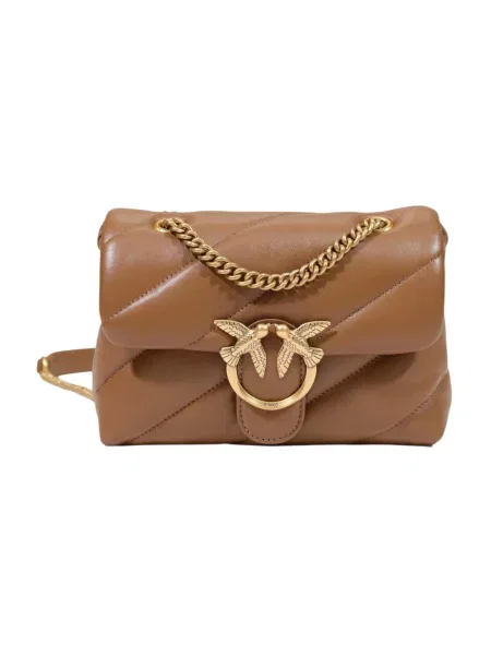Torebka crossbody Pinko brązowa