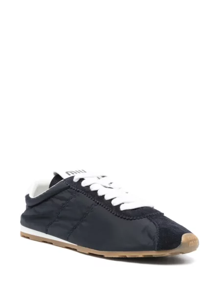 Sneakerși Miu Miu albastru