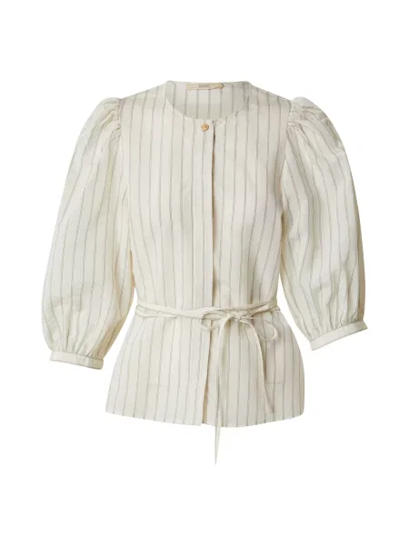 Sessun camasa femei bej regular gri