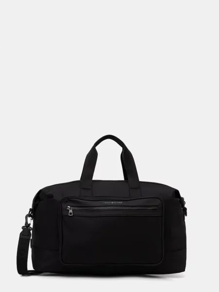 TOMMY HILFIGER Geantă de călătorie negru