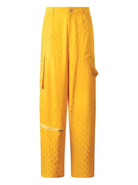Pantaloni cargo Roberto Cavalli galben