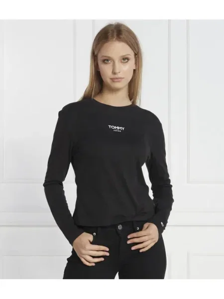 Tommy Jeans Bluză negru