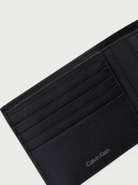 Calvin Klein portfel skórzany czarny
